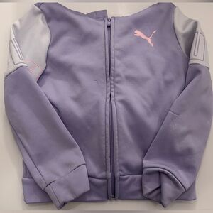 Puma Kids Lavender and Pink Jacket